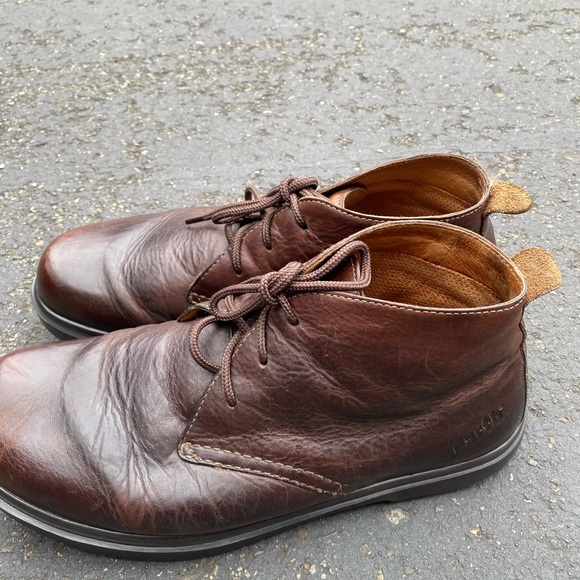 Earth STF07 Men’s Sandstone Leather Chukka Ankle Boots Size 10 - Picture 9 of 12